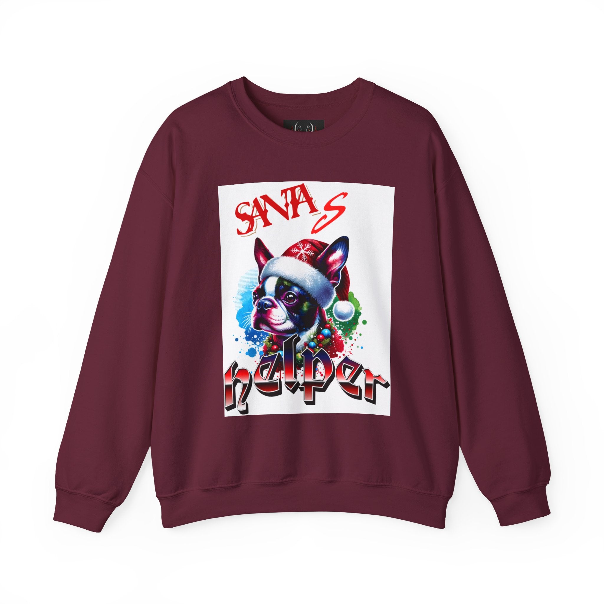Christmas Puppy 'Santa's Helper' Sweatshirt — Jingle All The Way 2025