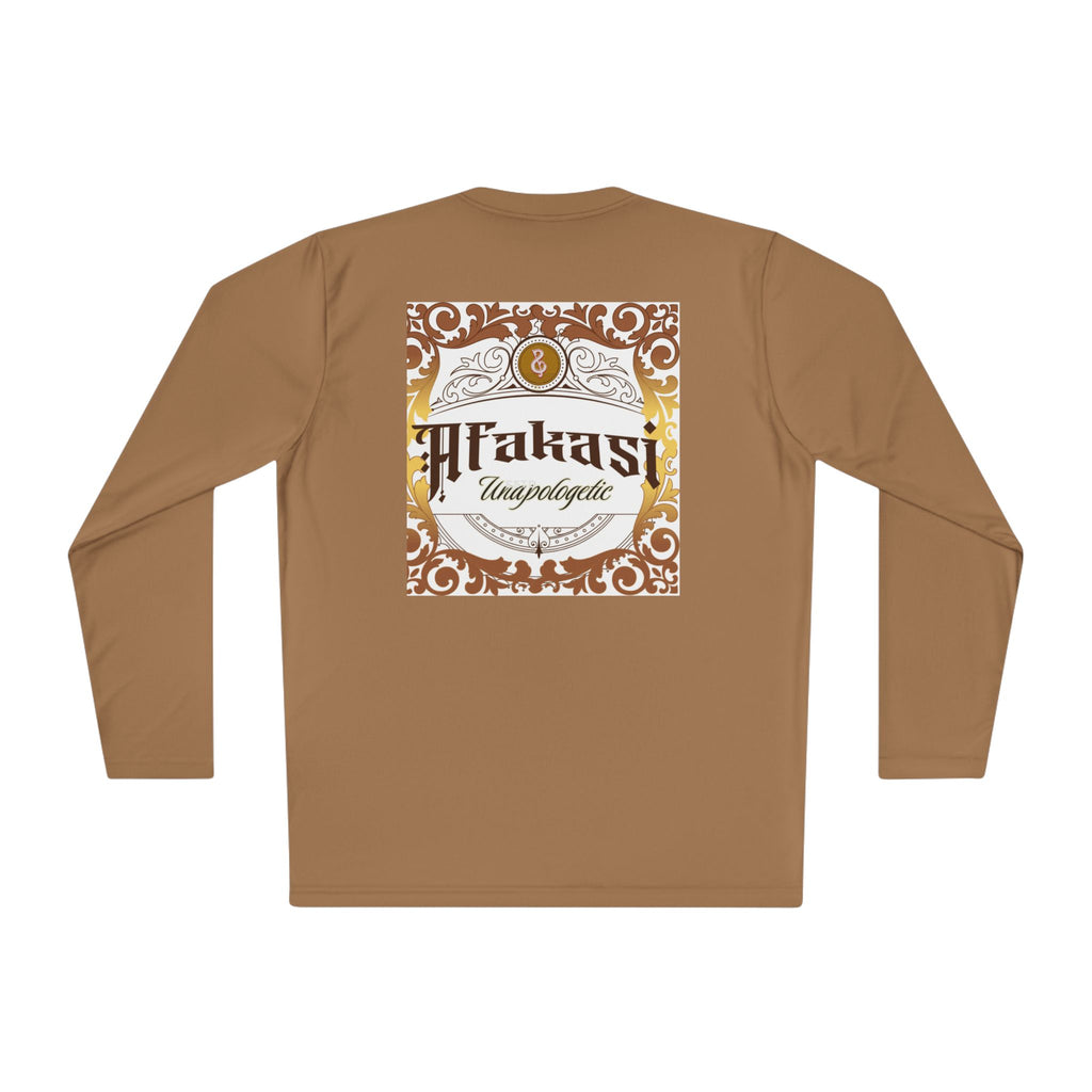 Afakasi Madness Long Sleeve Tee — Retro Palm Graphic ‘Half n Half Never Half Step’