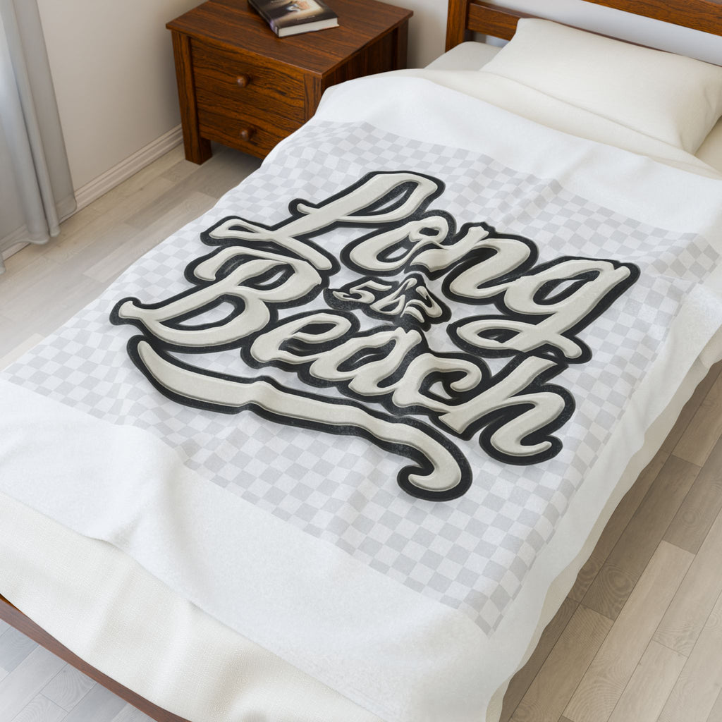 Long Beach 562 Velveteen Plush Blanket