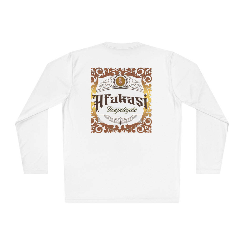 Afakasi Madness Long Sleeve Tee — Retro Palm Graphic ‘Half n Half Never Half Step’