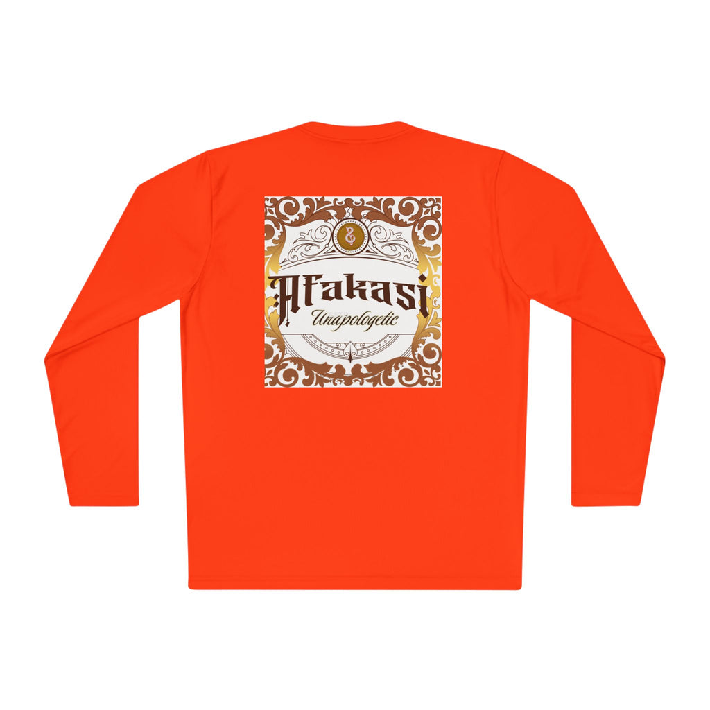 Afakasi Madness Long Sleeve Tee — Retro Palm Graphic ‘Half n Half Never Half Step’