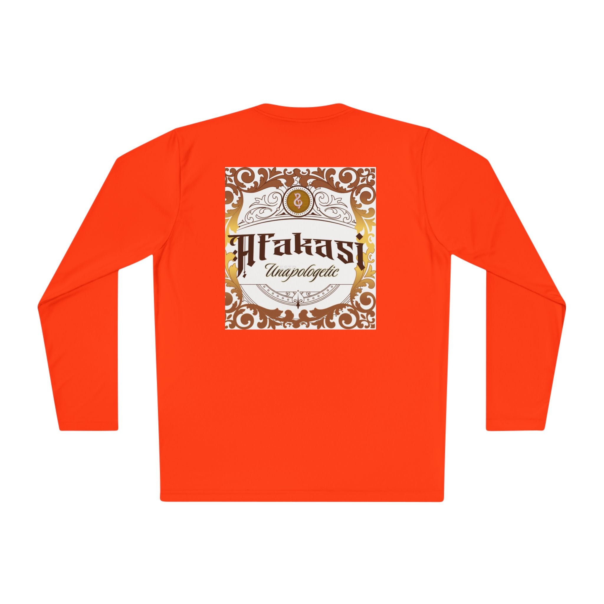 Afakasi Madness Long Sleeve Tee — Retro Palm Graphic ‘Half n Half Never Half Step’