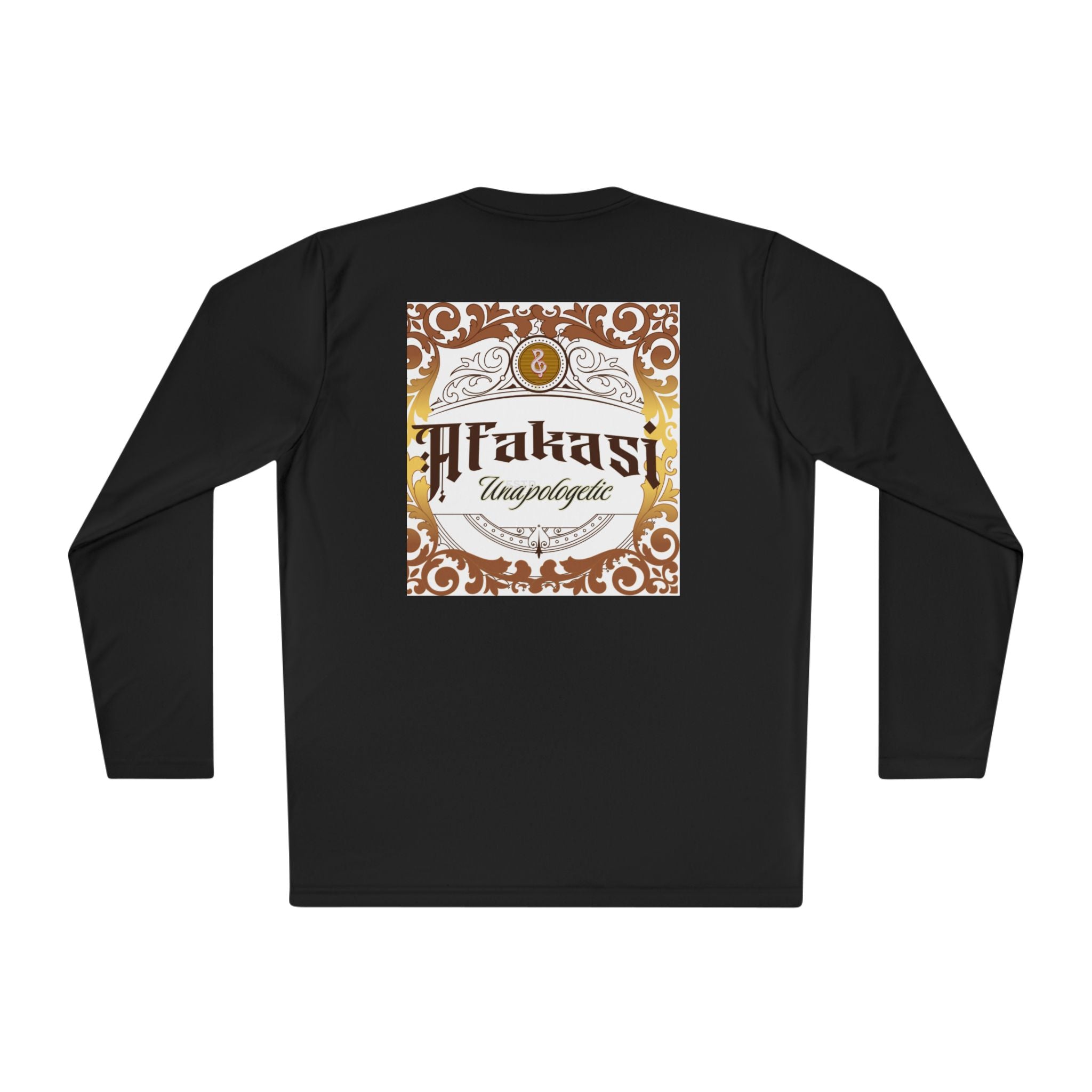 Afakasi Madness Long Sleeve Tee — Retro Palm Graphic ‘Half n Half Never Half Step’