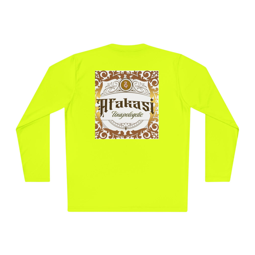 Afakasi Madness Long Sleeve Tee — Retro Palm Graphic ‘Half n Half Never Half Step’