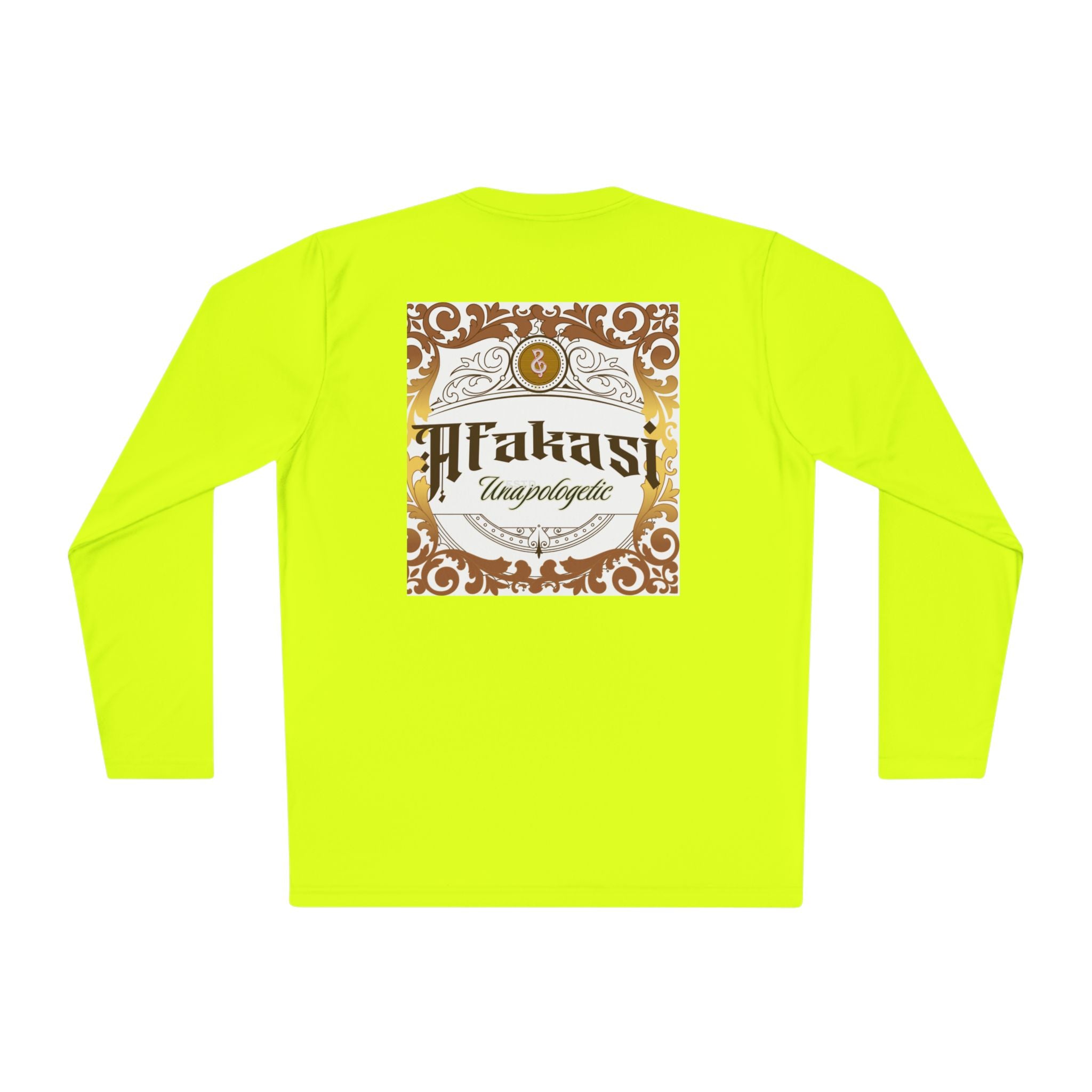 Afakasi Madness Long Sleeve Tee — Retro Palm Graphic ‘Half n Half Never Half Step’