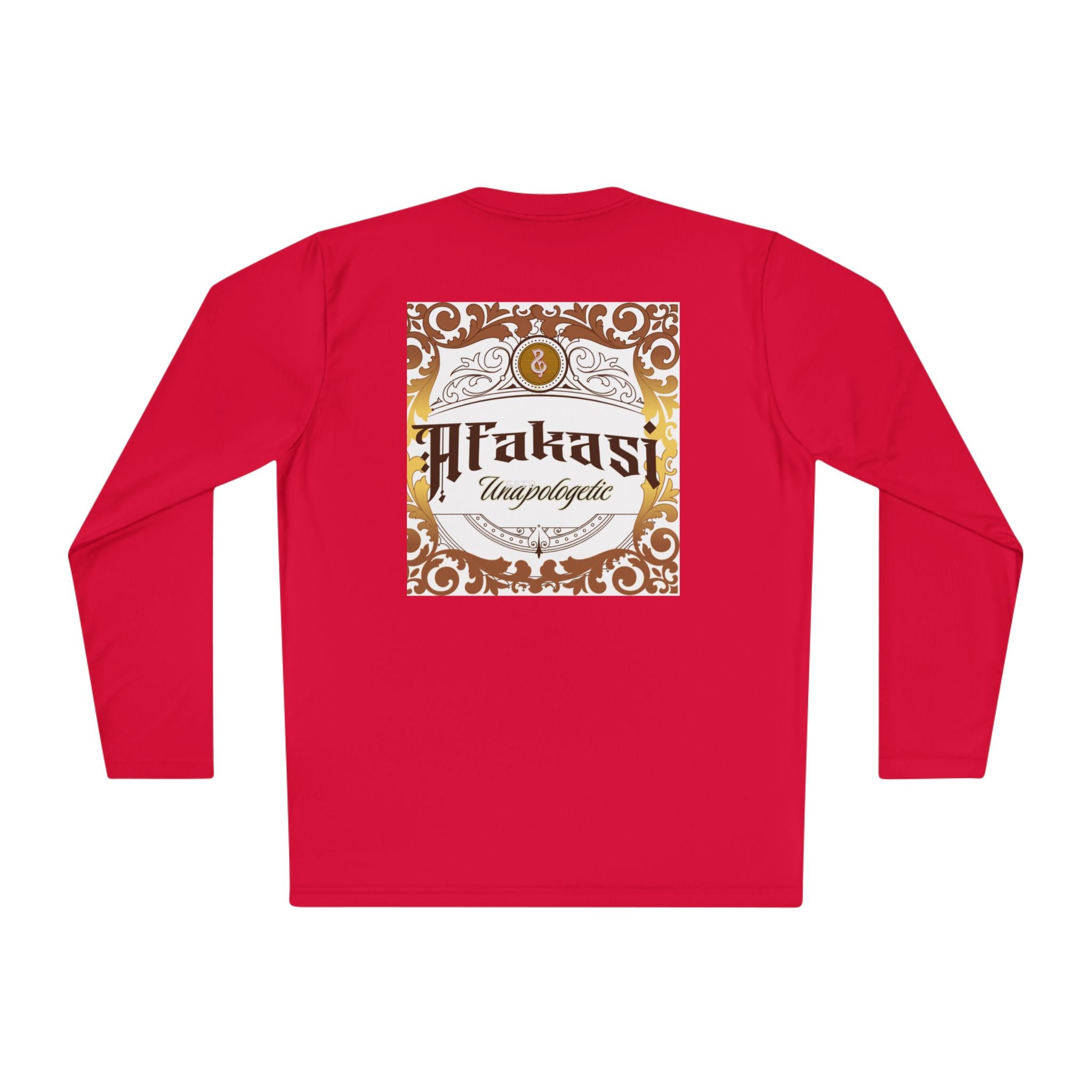 Afakasi Madness Long Sleeve Tee — Retro Palm Graphic ‘Half n Half Never Half Step’