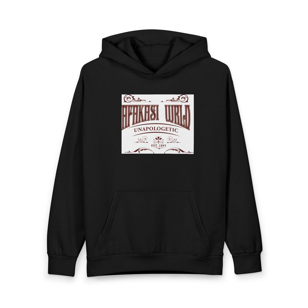 Afakasi World Pullover Hoodie — "Unapologetic" Graphic Hoodie
