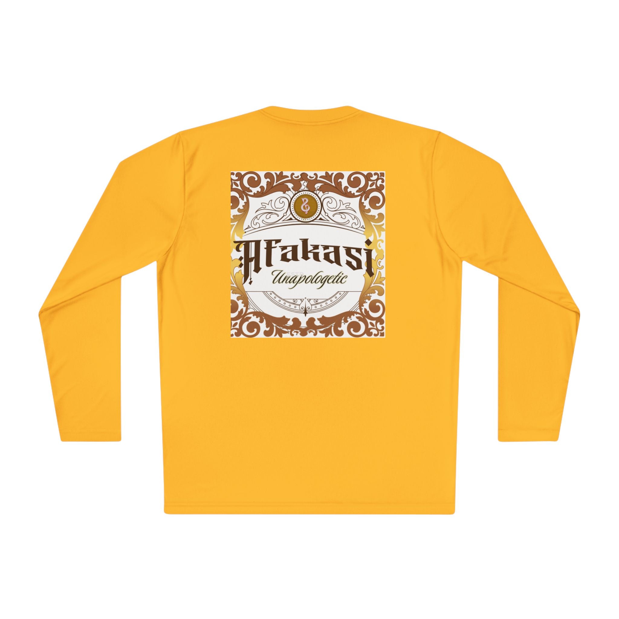 Afakasi Madness Long Sleeve Tee — Retro Palm Graphic ‘Half n Half Never Half Step’