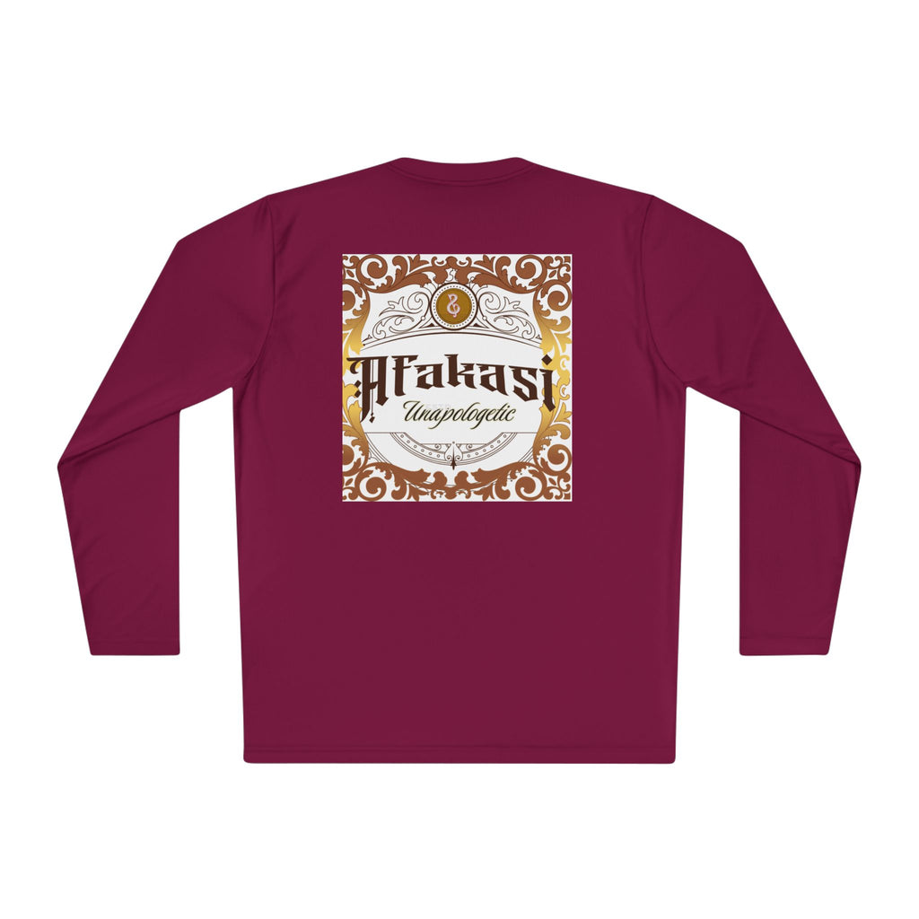 Afakasi Madness Long Sleeve Tee — Retro Palm Graphic ‘Half n Half Never Half Step’