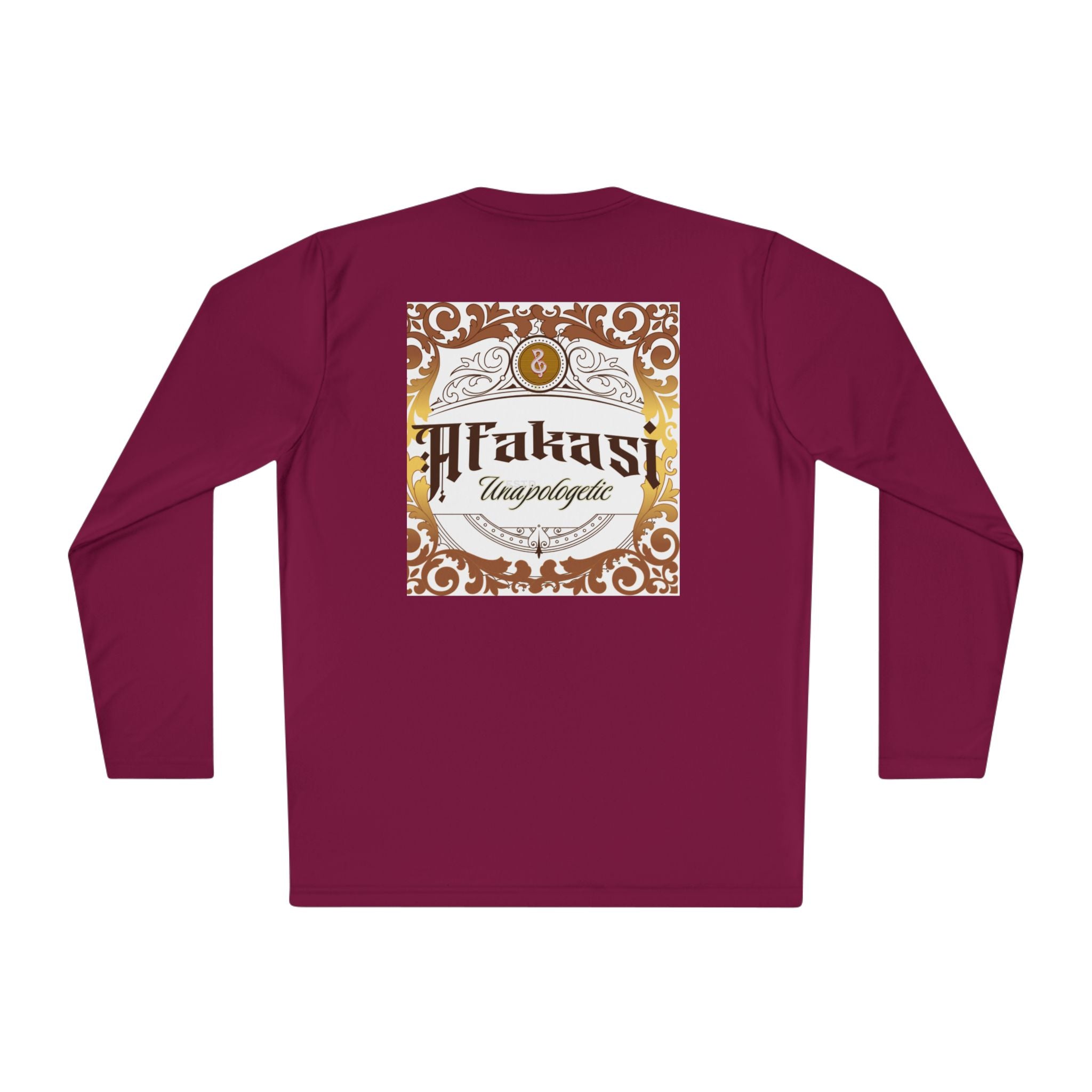 Afakasi Madness Long Sleeve Tee — Retro Palm Graphic ‘Half n Half Never Half Step’