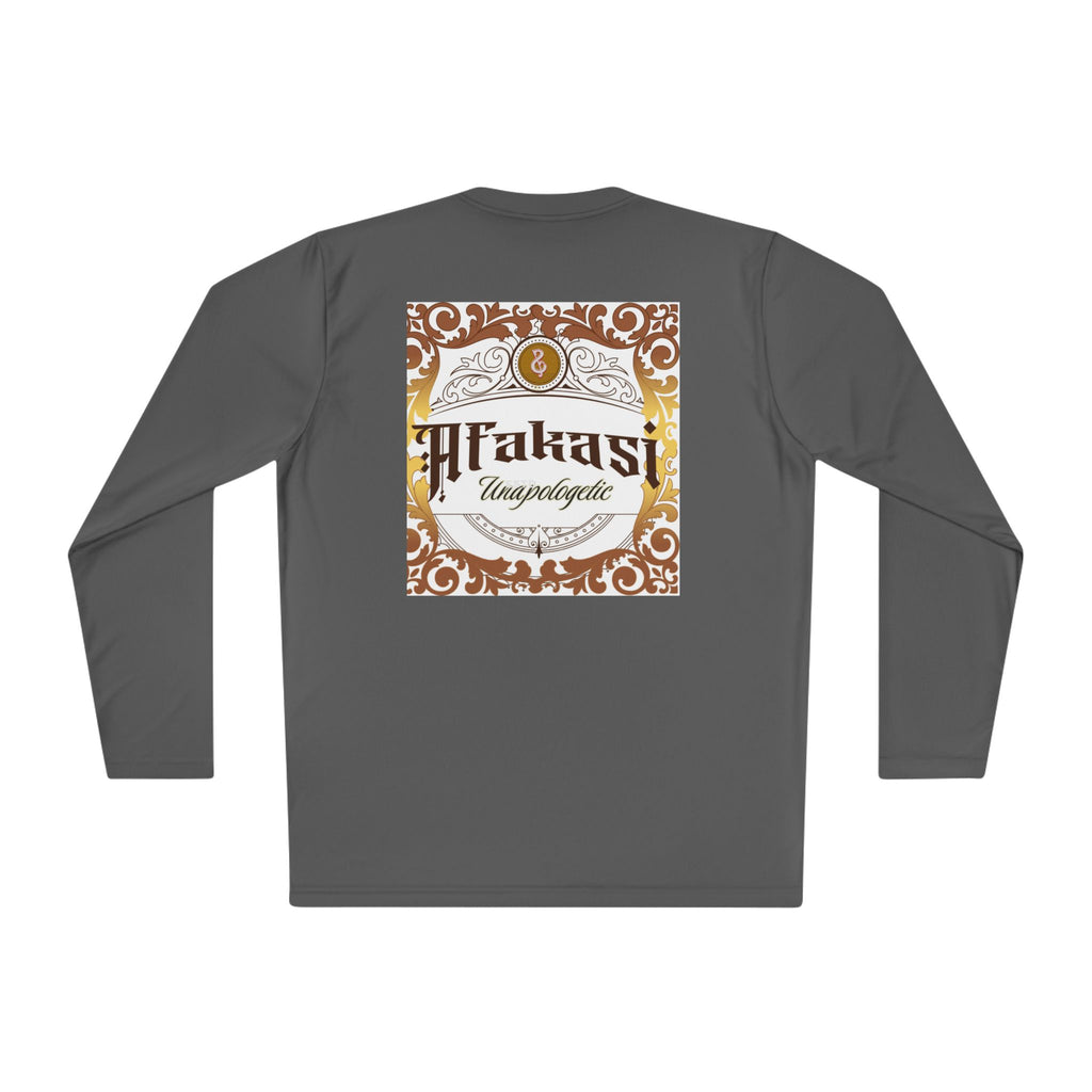 Afakasi Madness Long Sleeve Tee — Retro Palm Graphic ‘Half n Half Never Half Step’