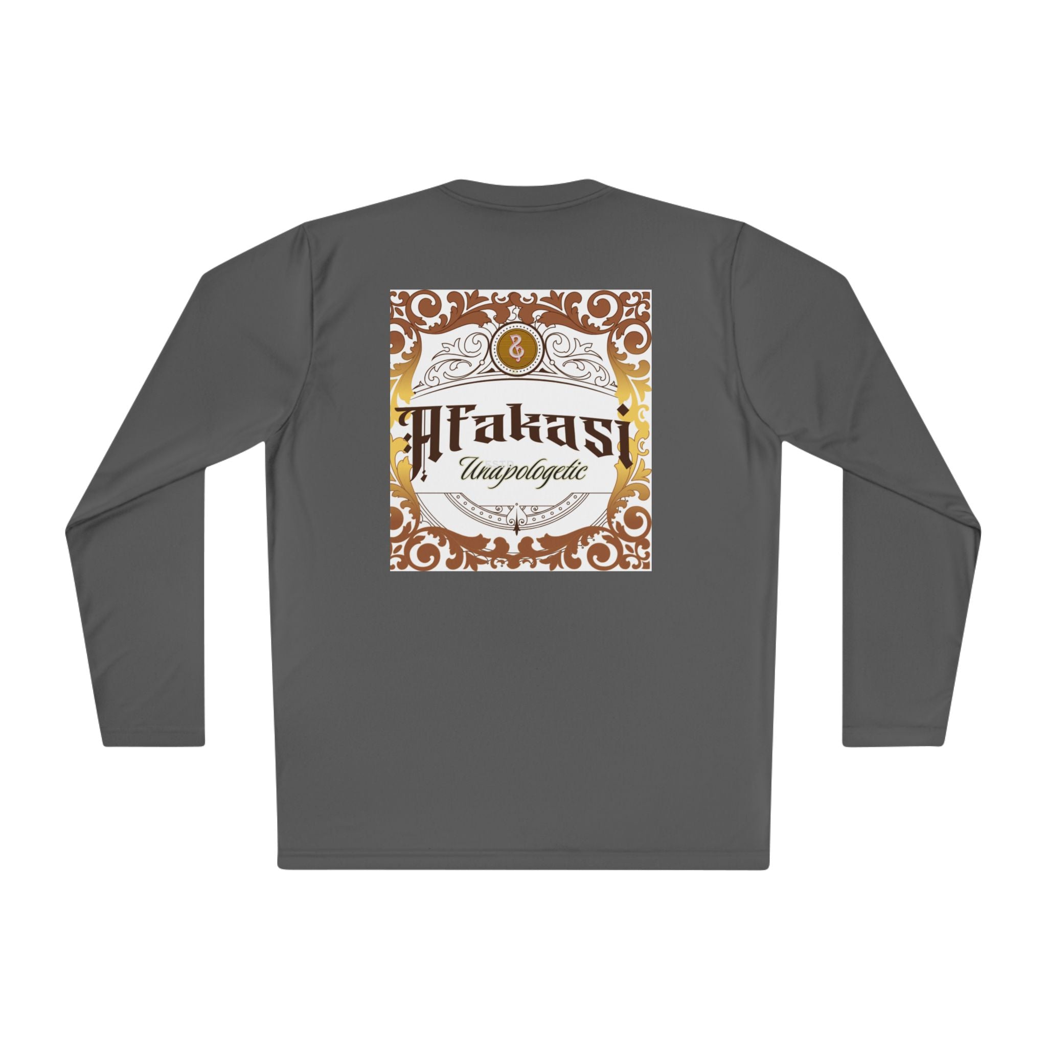 Afakasi Madness Long Sleeve Tee — Retro Palm Graphic ‘Half n Half Never Half Step’