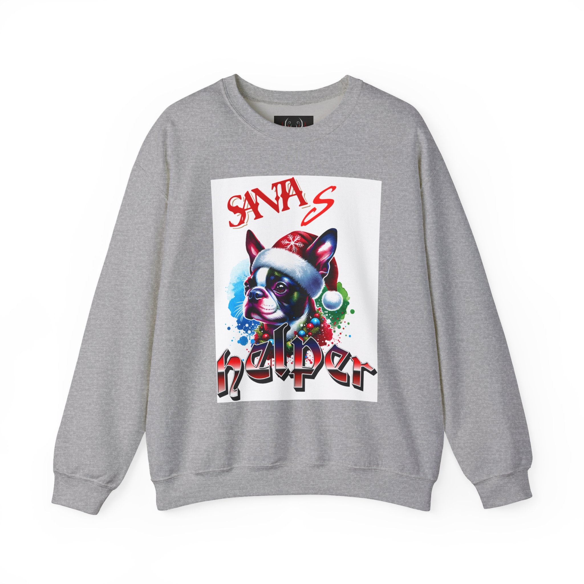 Christmas Puppy 'Santa's Helper' Sweatshirt — Jingle All The Way 2025