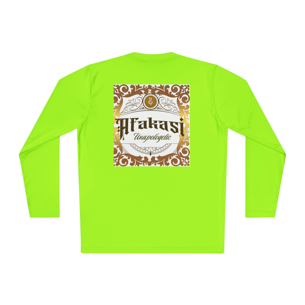Afakasi Madness Long Sleeve Tee — Retro Palm Graphic ‘Half n Half Never Half Step’