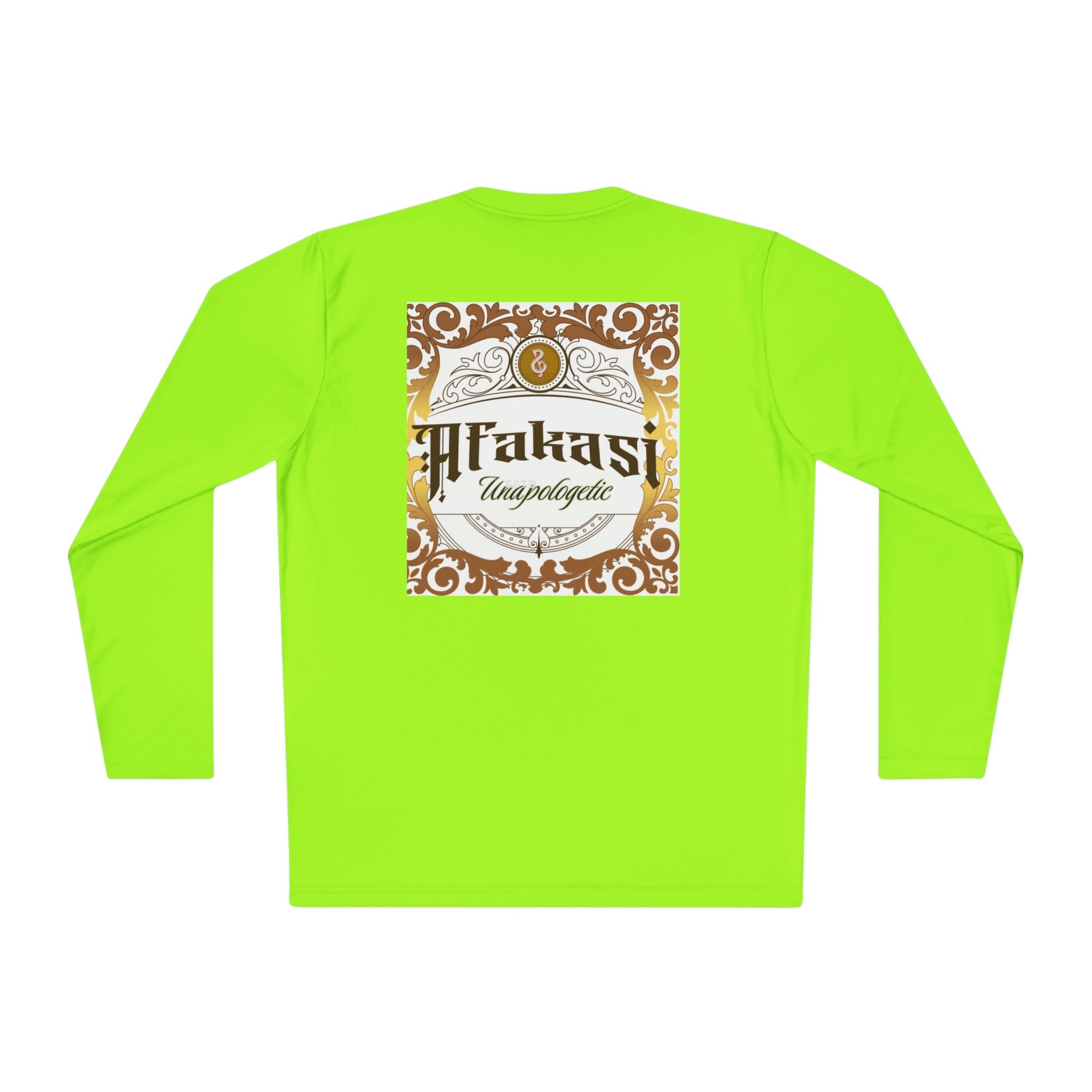 Afakasi Madness Long Sleeve Tee — Retro Palm Graphic ‘Half n Half Never Half Step’