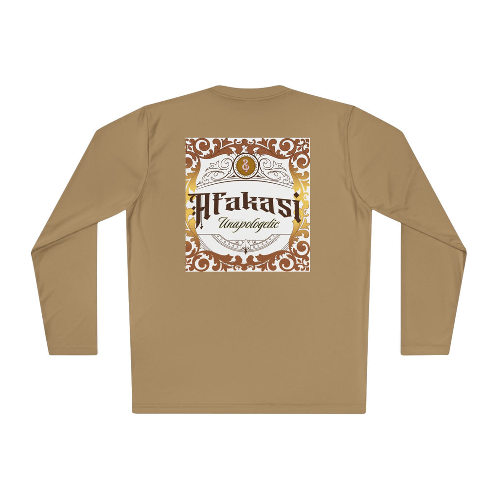 Afakasi Madness Long Sleeve Tee — Retro Palm Graphic ‘Half n Half Never Half Step’