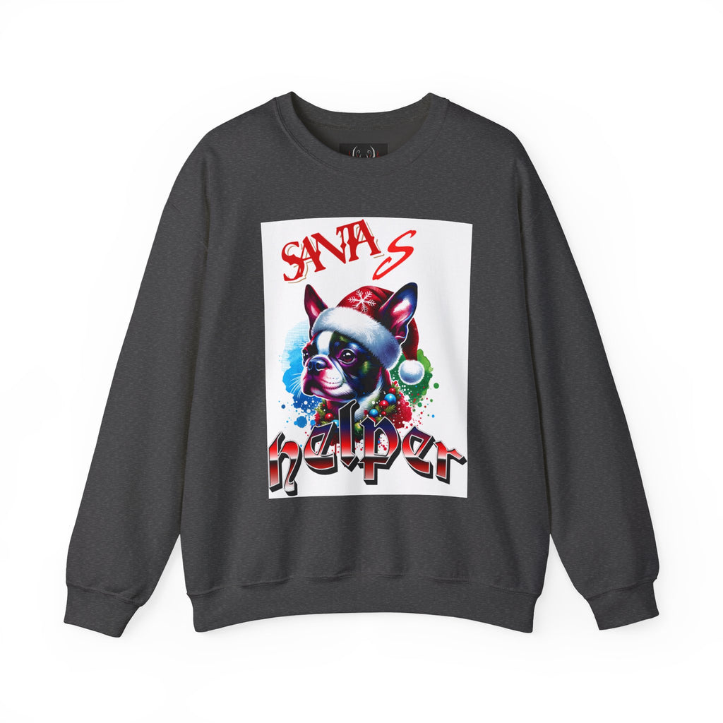 Christmas Puppy 'Santa's Helper' Sweatshirt — Jingle All The Way 2025