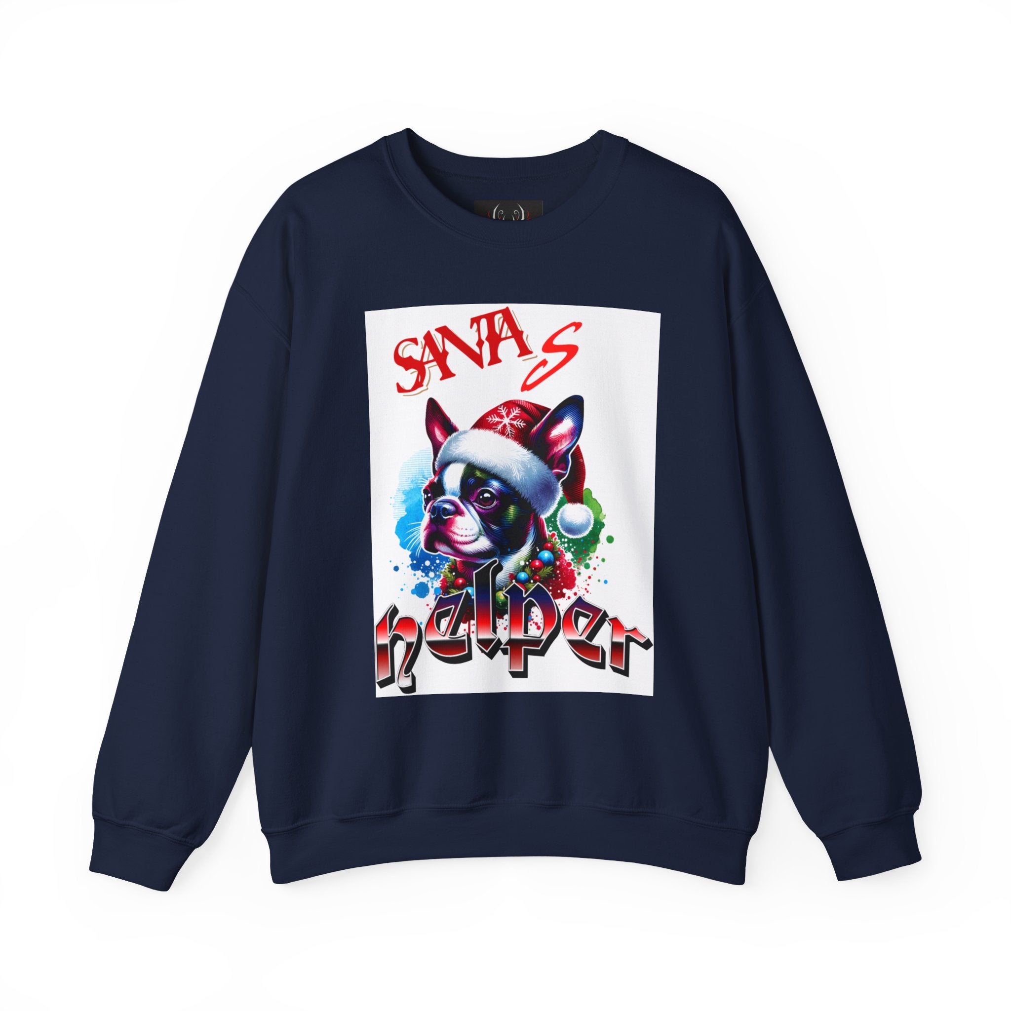 Christmas Puppy 'Santa's Helper' Sweatshirt — Jingle All The Way 2025