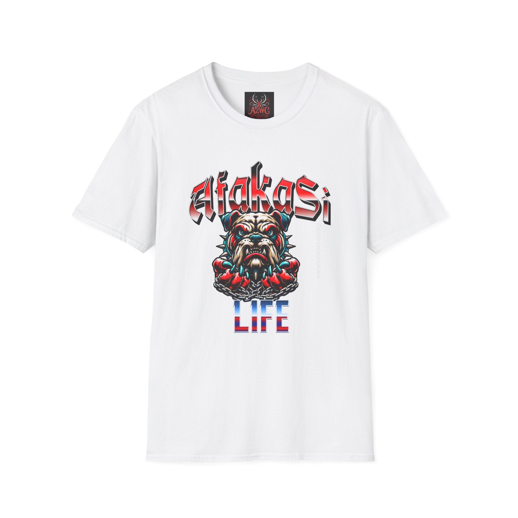 Pitbull Life T‑Shirt — Retro Graphic Dog Lover Tee