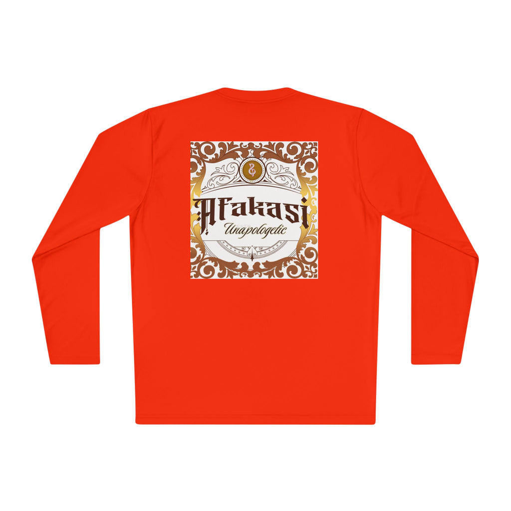 Afakasi Madness Long Sleeve Tee — Retro Palm Graphic ‘Half n Half Never Half Step’